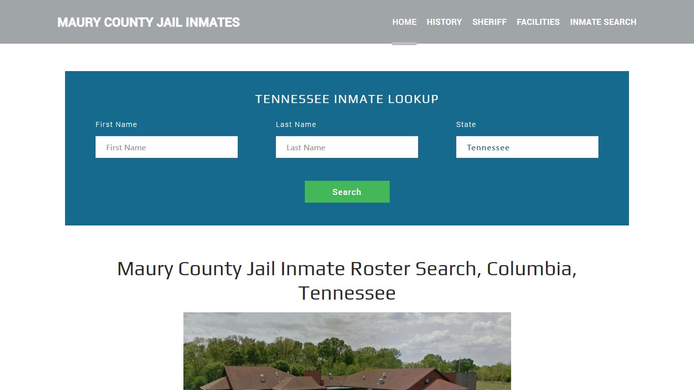 Maury County Jail Inmate Roster Lookup, Columbia, TN